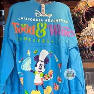 Disney California Adventure Food and Wine Festival 2025 Spirit Jersey in Small